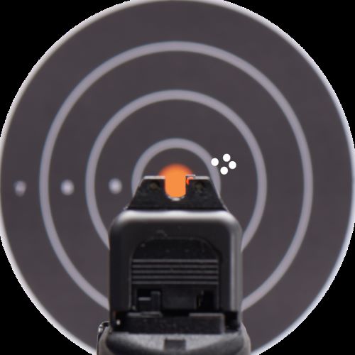 Sight alignment off on both axis picture
